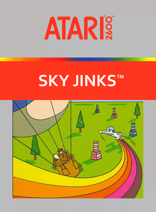 Sky Jinks box art for Atari 2600